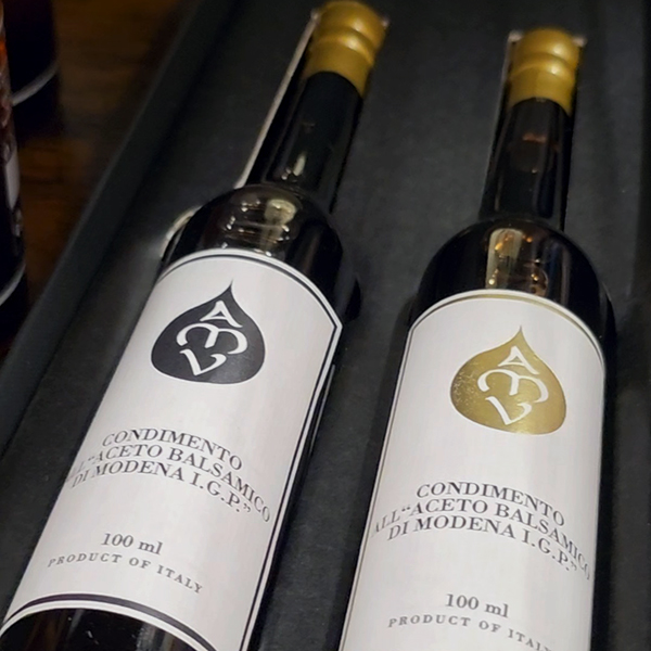 Gåvobox med 5- och 10-årig balsamico