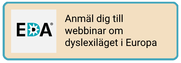Anmäl dig till webinar om dyslexiläget i Europa