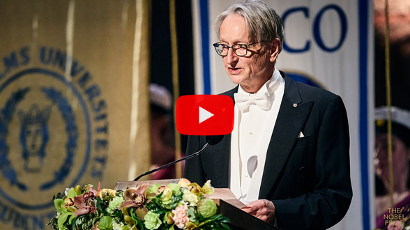 Geoffrey Hinton's banquet speech