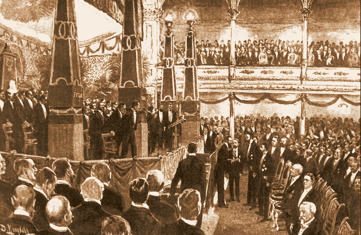 Nobel Prize award ceremony 1901