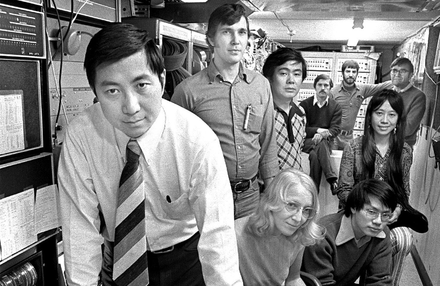 Samuel C.C. Ting and team