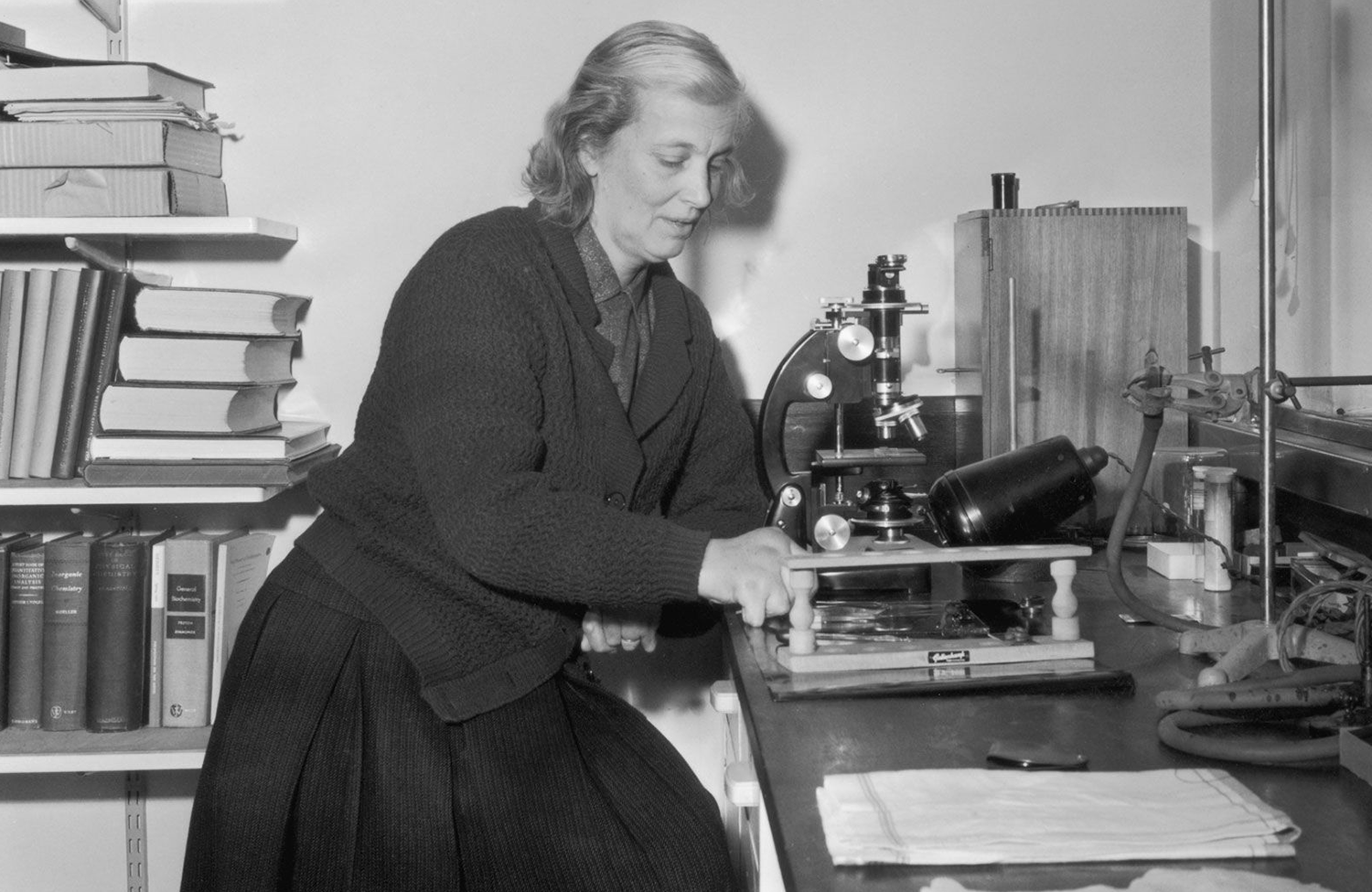 Woman in lab