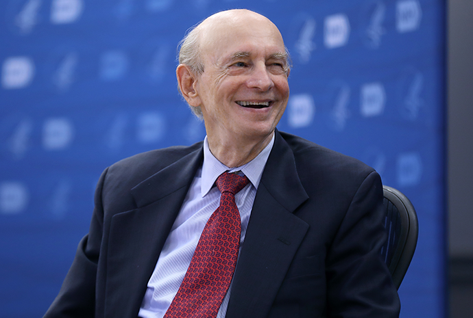 Man smiling