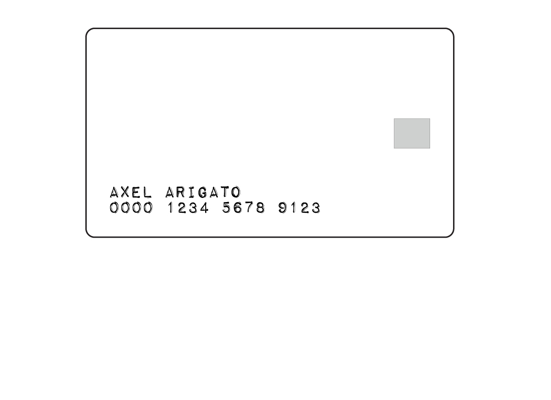 Get To Know Us AXEL ARIGATO