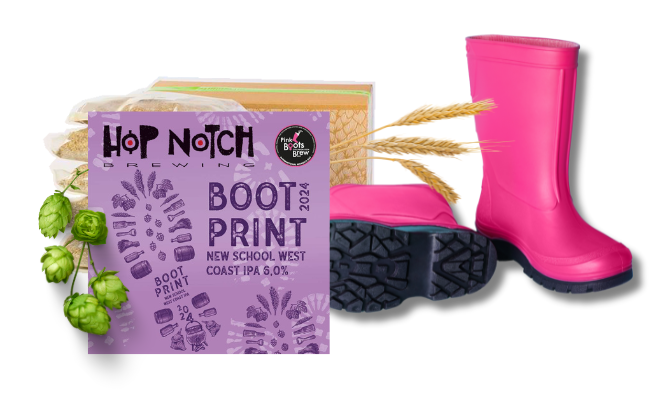 Hop Notch Boot Print IPA