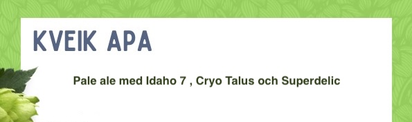 Kveik APA