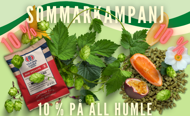 Humle av alla sorter 10%