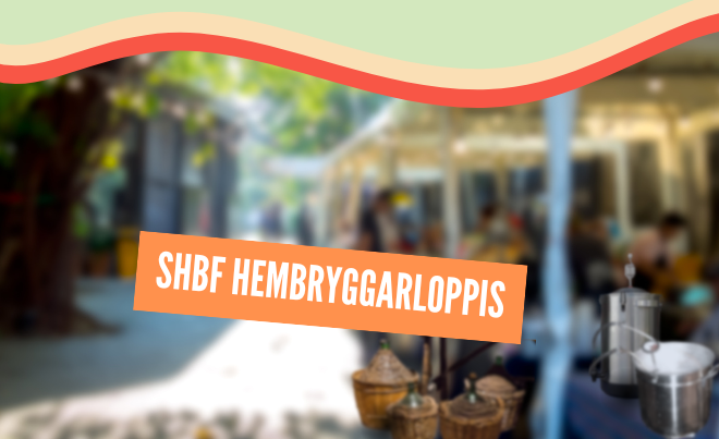 SHBF anordnar hembryggarloppis